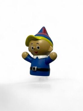 Rudolph the Red-Nosed Reindeer Hermey the Elf Figure | Blue Mini Collectible